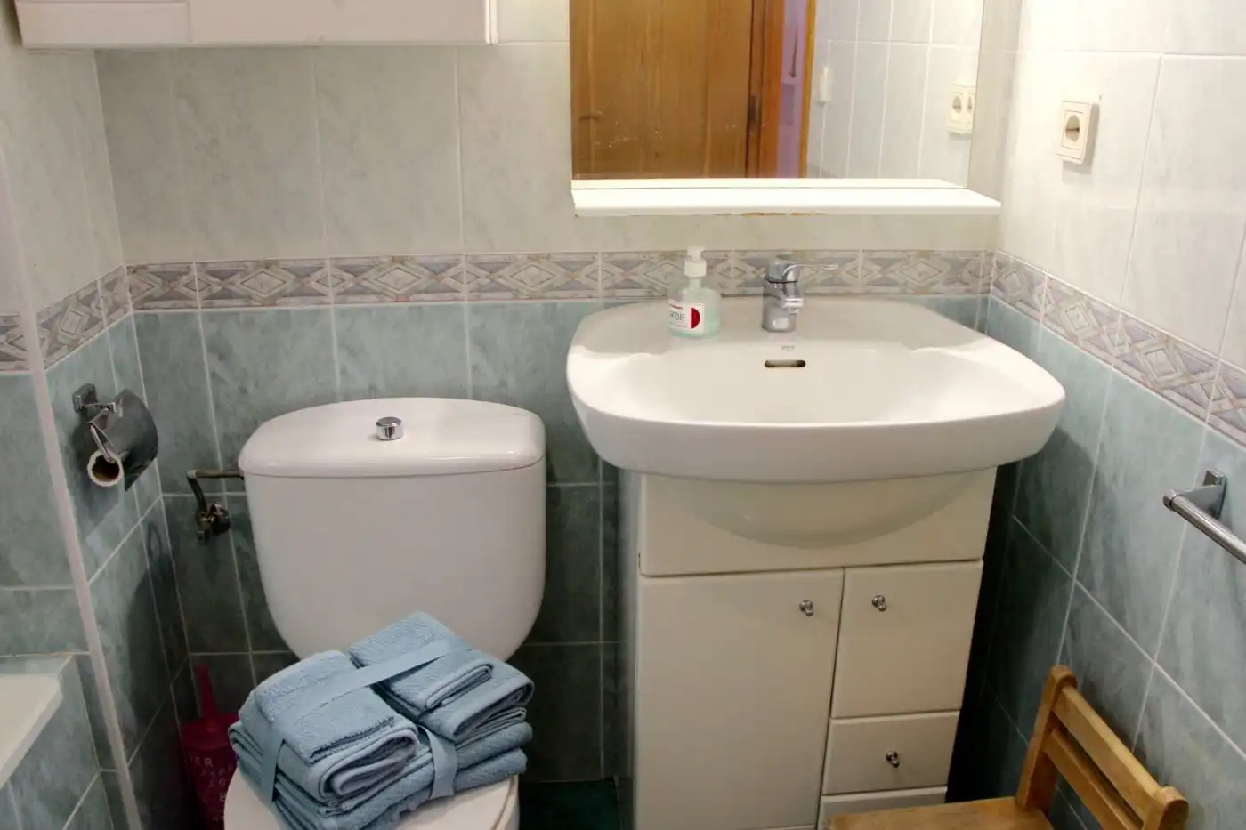 Bany de Apartament de lloguer en Alfara del Patriarca amb Aire condicionat, Calefacció i Terrassa