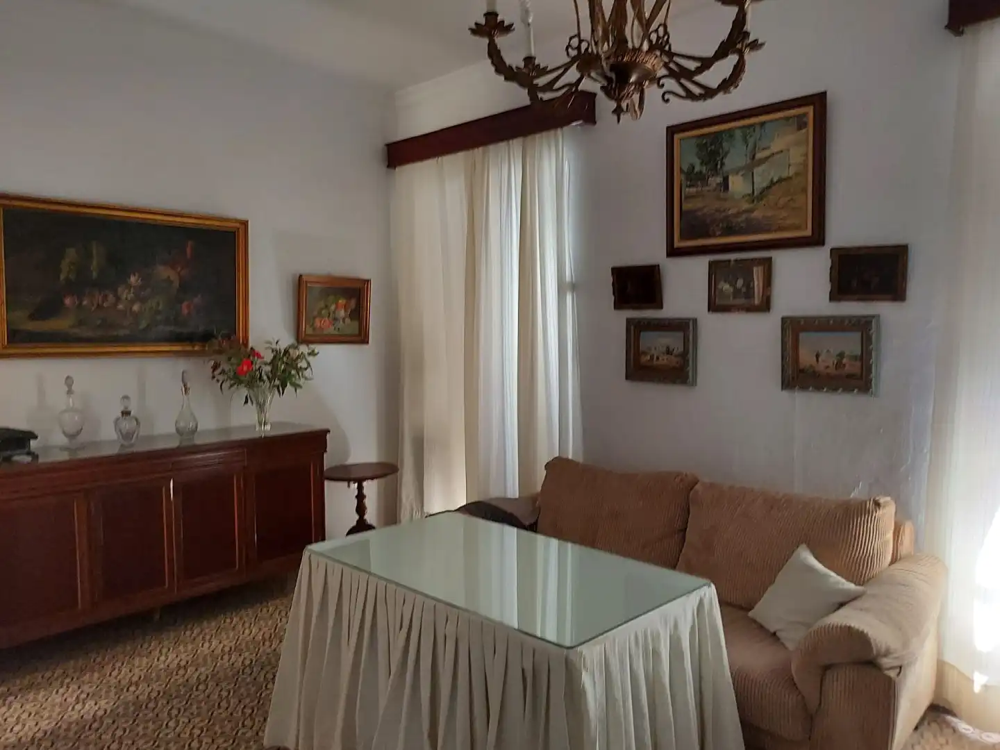 Wohnzimmer von Haus oder Chalet zum Verkauf in Bornos mit Terrasse