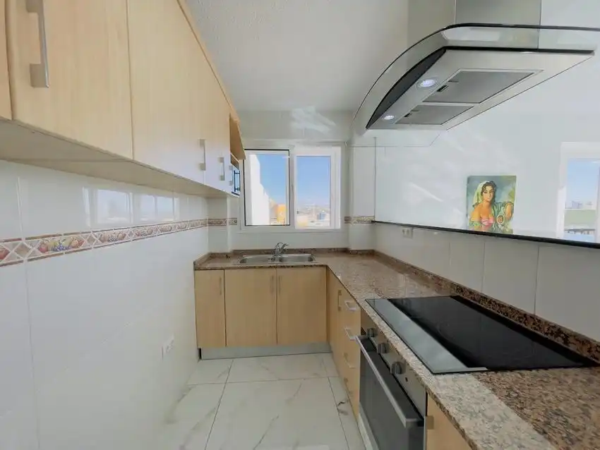 Kitchen of Apartments for sale in Calpe / Calp  with Terrace and Furnished