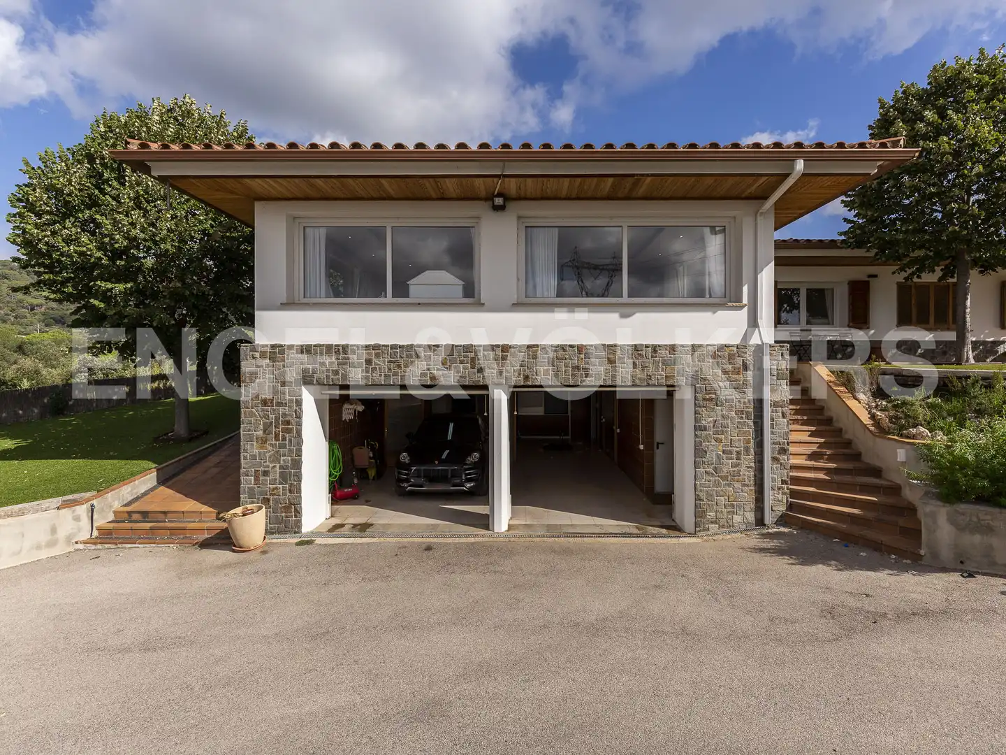 Exterior view of Country homes for sale in Caldes de Montbui  with Air Conditioner, Heating and Private garden