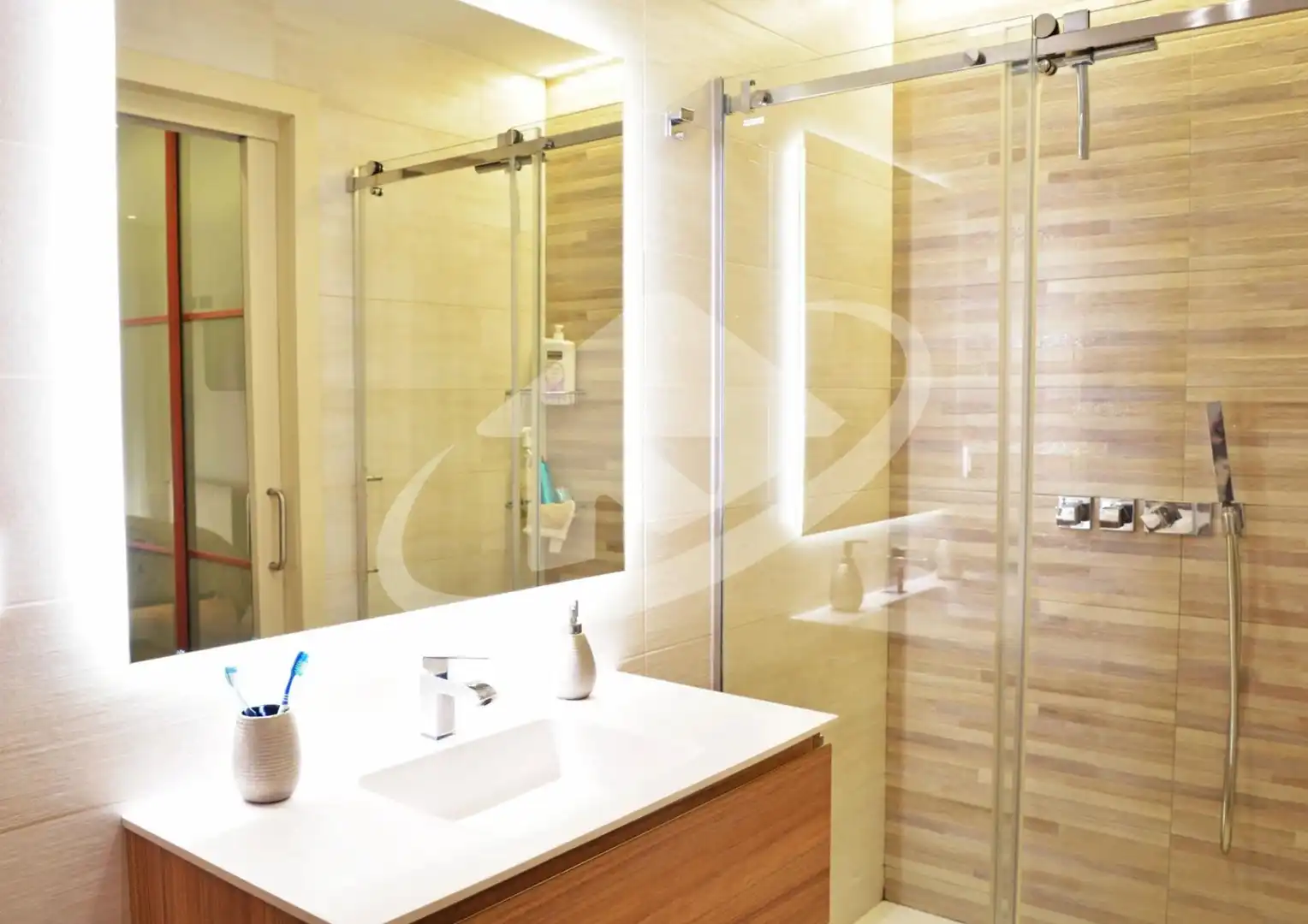 Baño de Casa o chalet en venta en Sant Quirze del Vallès con Aire acondicionado, Calefacción y Jardín privado