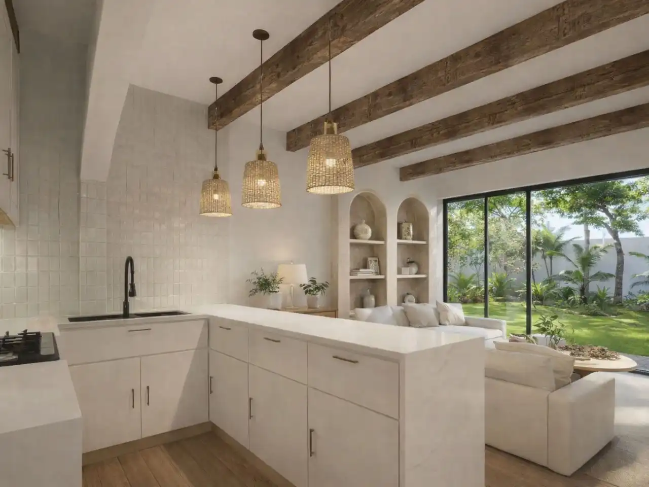 Flat with garden for sale in sant roc 24, imagen 3
