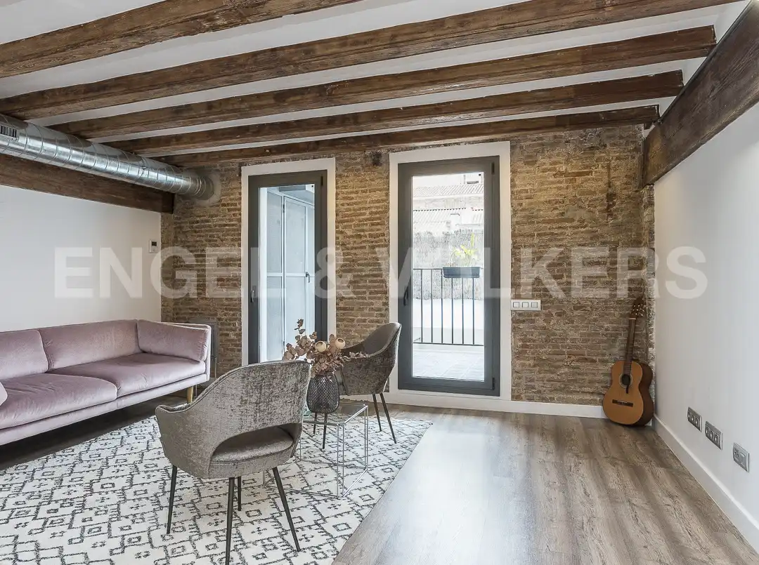 Wohnung zur Miete in Barcelona mit Klimaanlage, Heizung und Möbliert