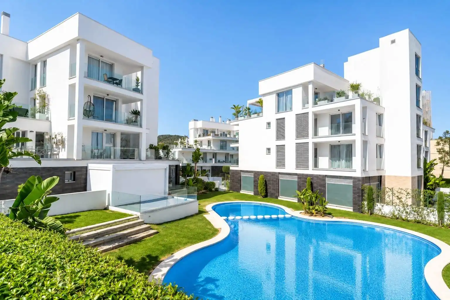 Vista exterior de Planta baja en venta en Calvià con Aire acondicionado, Calefacción y Jardín privado