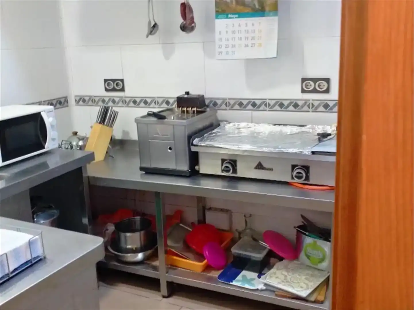 Cuina de Planta baixa en venda en Cañete la Real amb Aire condicionat i Moblat