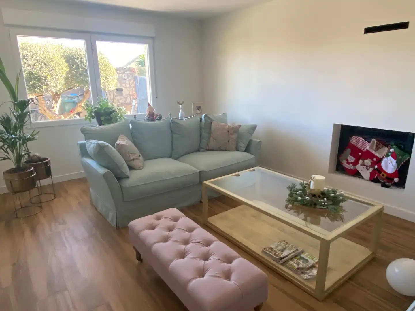Sala de estar de Casa o chalet en venta en Algete con Aire acondicionado, Calefacción y Jardín privado