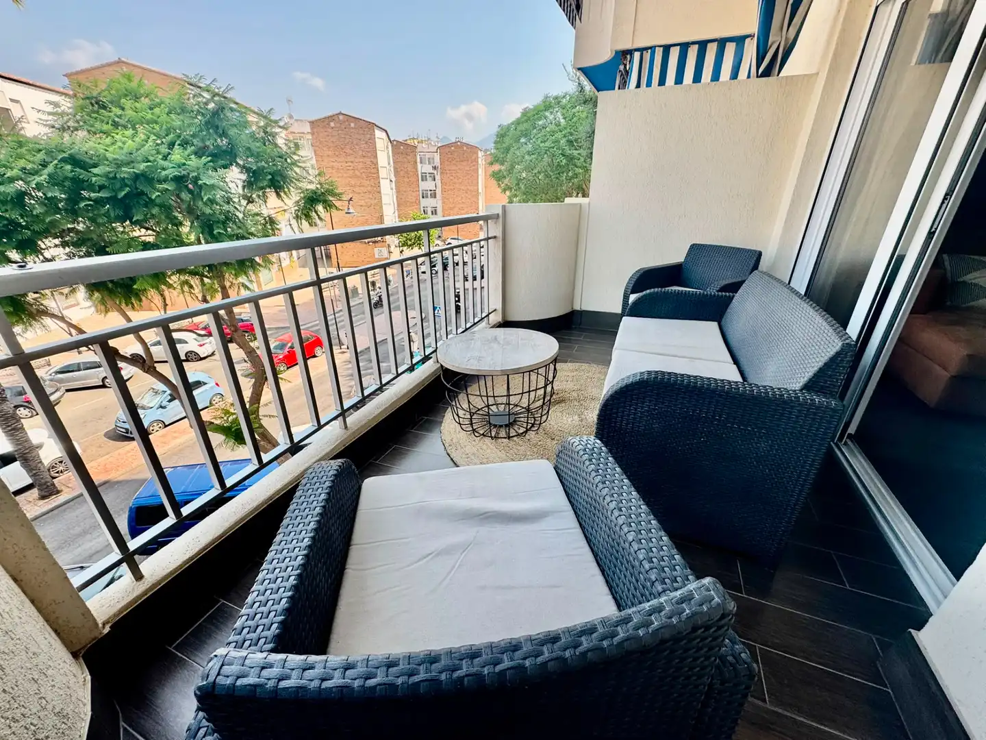 Balcony of Flat for rent in Fuengirola  with Air Conditioner, Terrace and Swimming Pool