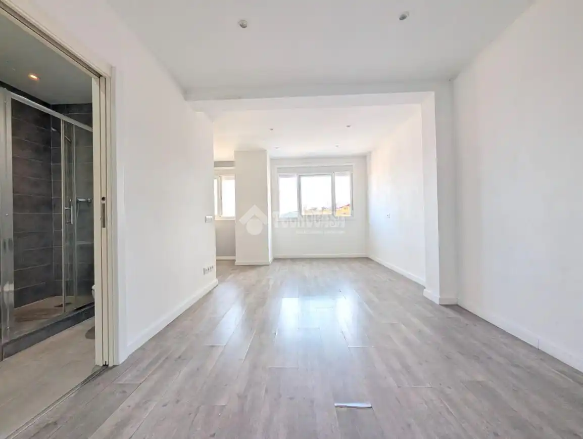 Sala de estar de Piso en venta en Mataró con Aire acondicionado y Parquet