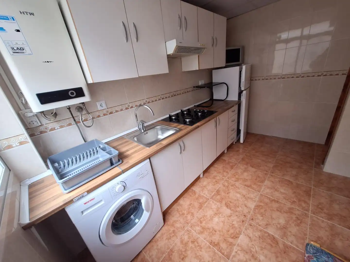 Küche von Wohnung zur Miete in Norte