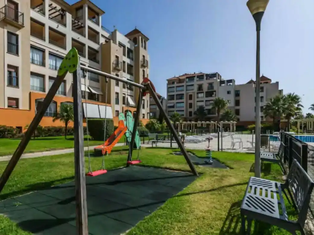 Parking of Flat for sale in Ayamonte  with Swimming Pool and Balcony