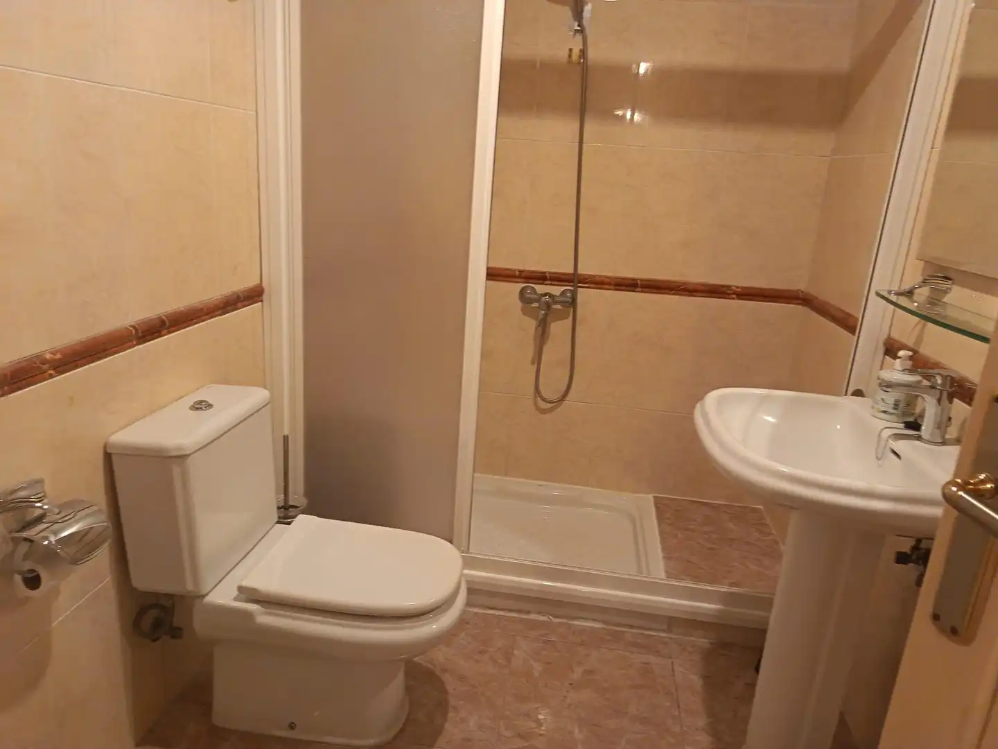 Badezimmer von Wohnung zur Miete in Alicante / Alacant mit Klimaanlage, Terrasse und Möbliert