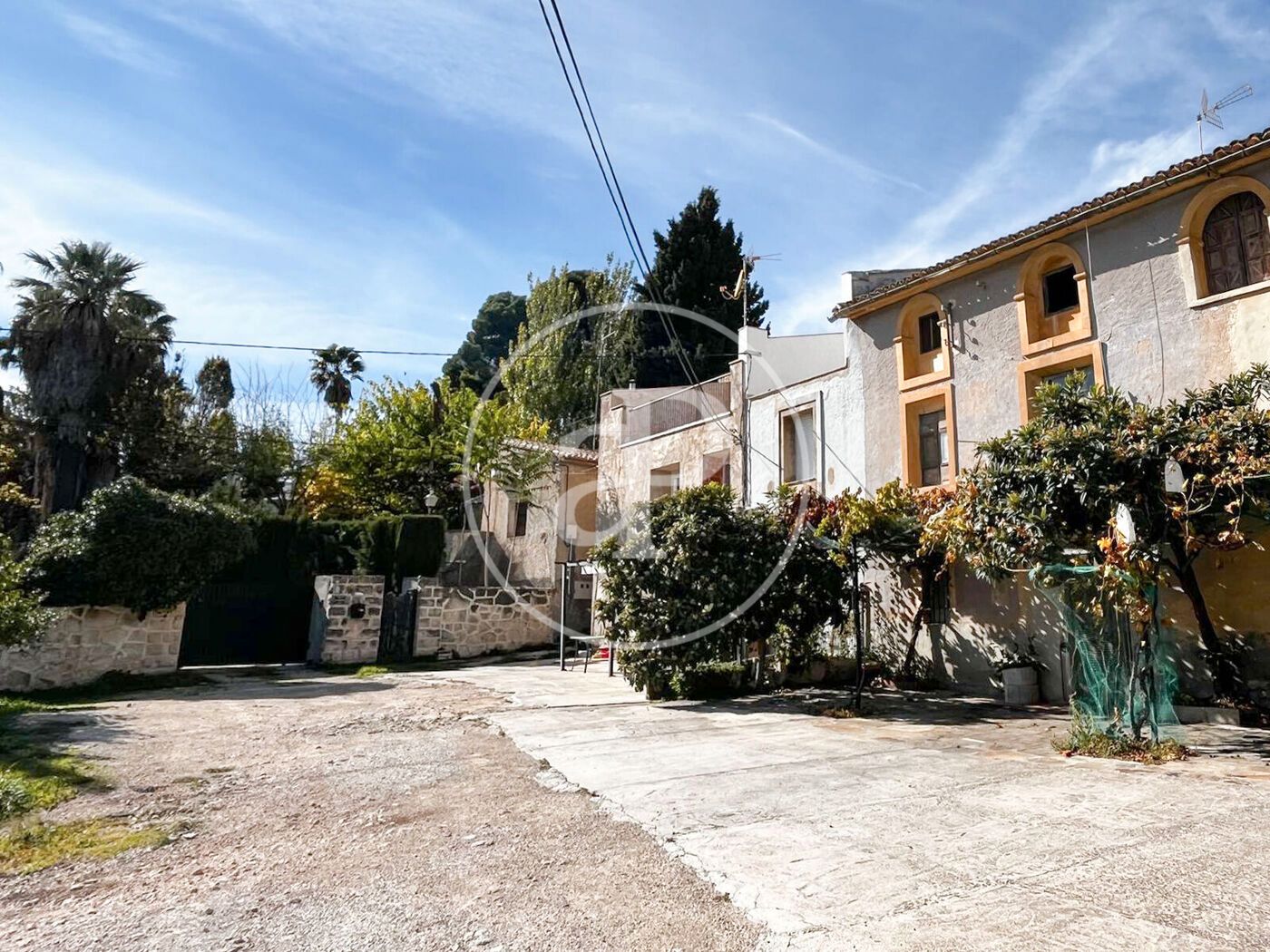 Exterior view of Single-family semi-detached for sale in Alcoy / Alcoi  with Heating, Private garden and Terrace