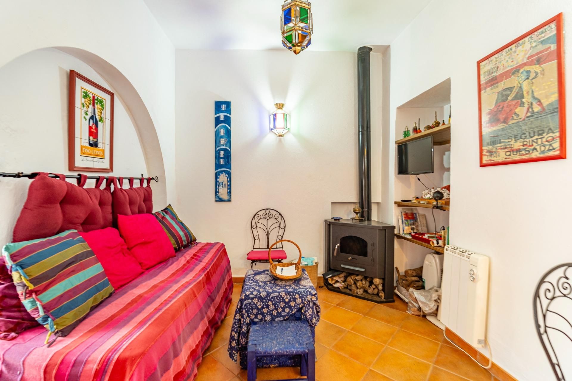 Bedroom of Apartment for sale in Vejer de la Frontera  with Air Conditioner and Terrace