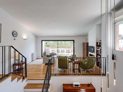 Living room of Attic for sale in Sant Cugat del Vallès  with Air Conditioner, Heating and Terrace