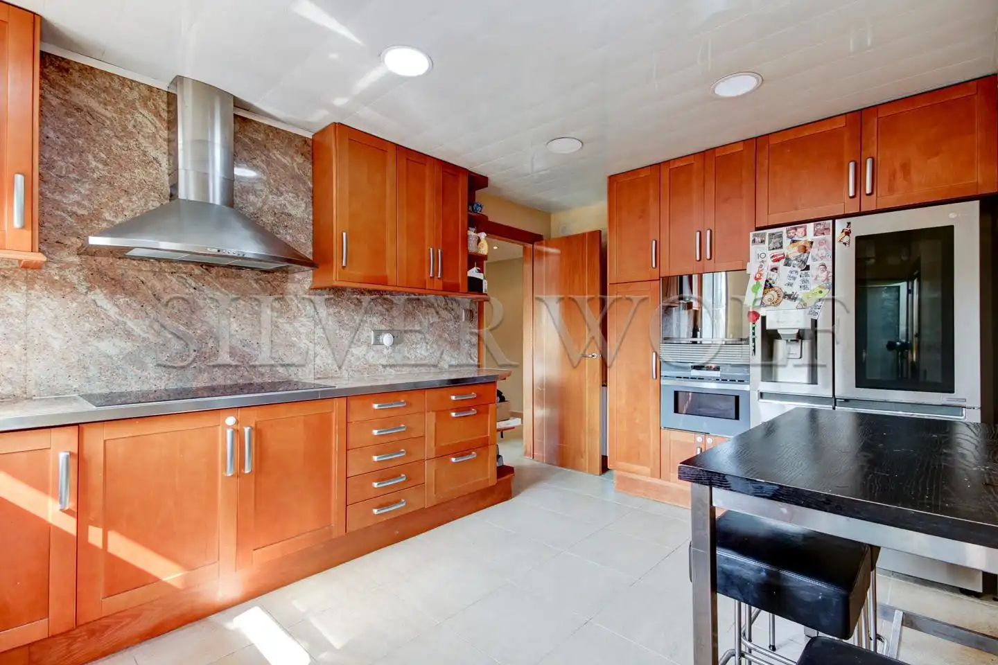 Kitchen of Houses for sale in Santa Eulàlia de Ronçana  with Air Conditioner, Heating and Private garden
