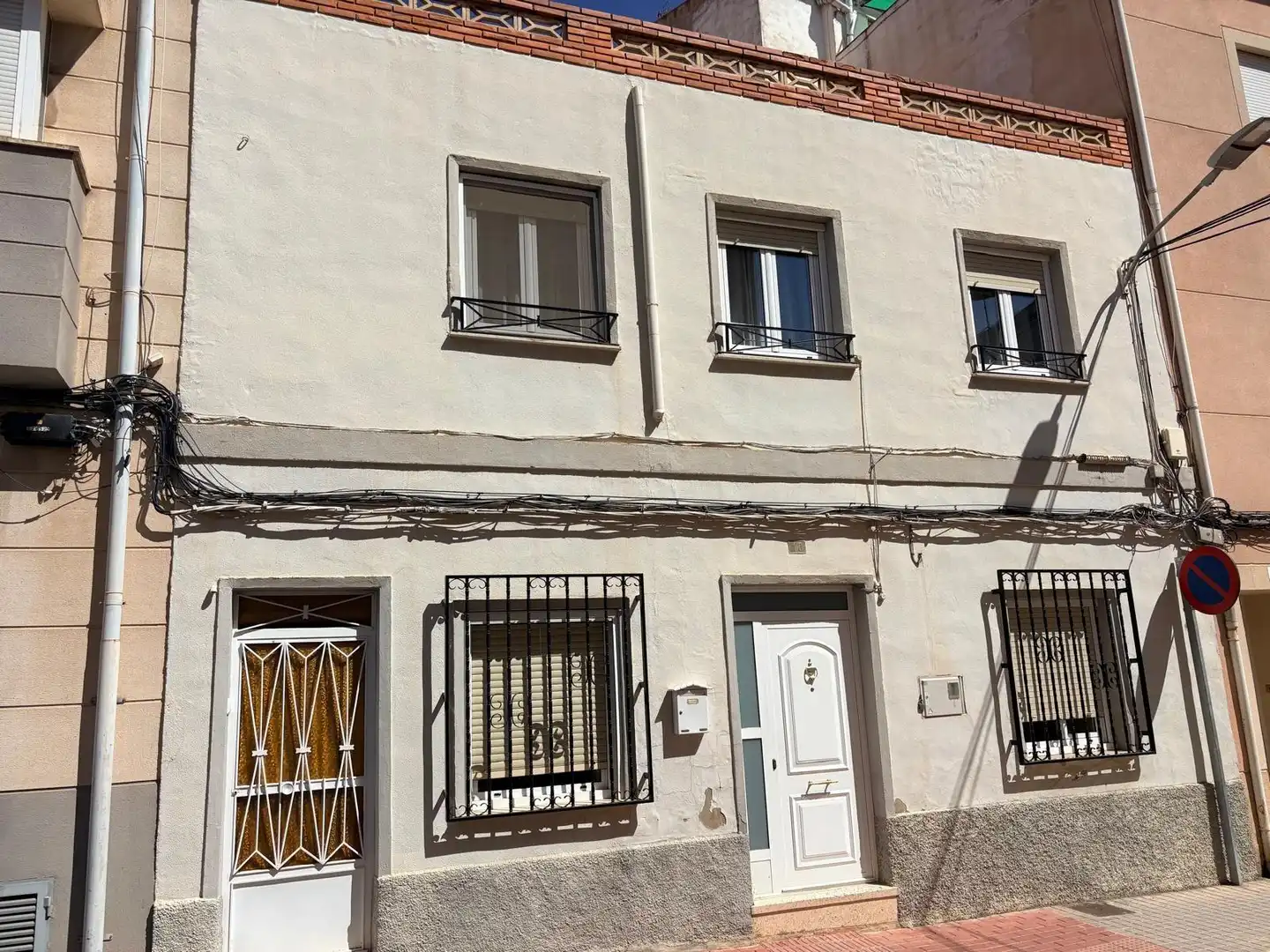 Vista exterior de Casa o chalet en venta en Almansa con Aire acondicionado