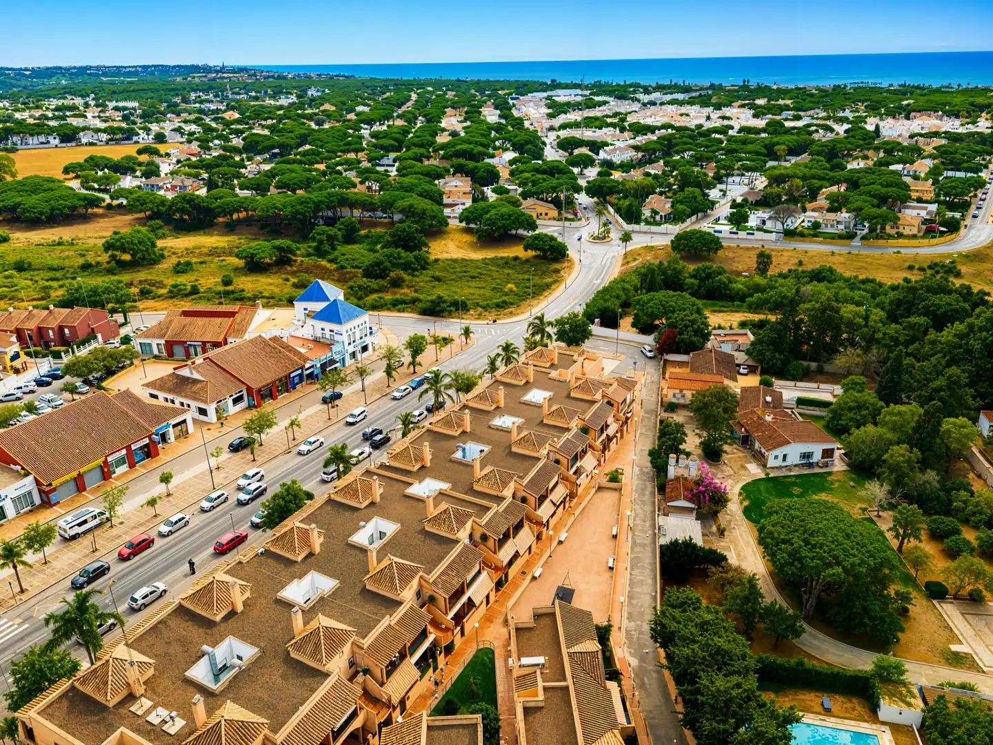 Vista exterior de Apartamento en venta en Chiclana de la Frontera con Aire acondicionado, Jardín privado y Terraza