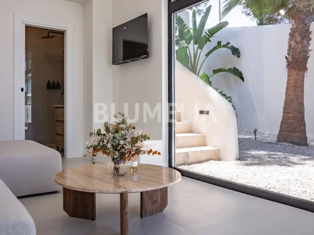 Sala de estar de Casa o chalet en venta en Jávea / Xàbia con Aire acondicionado y Calefacción