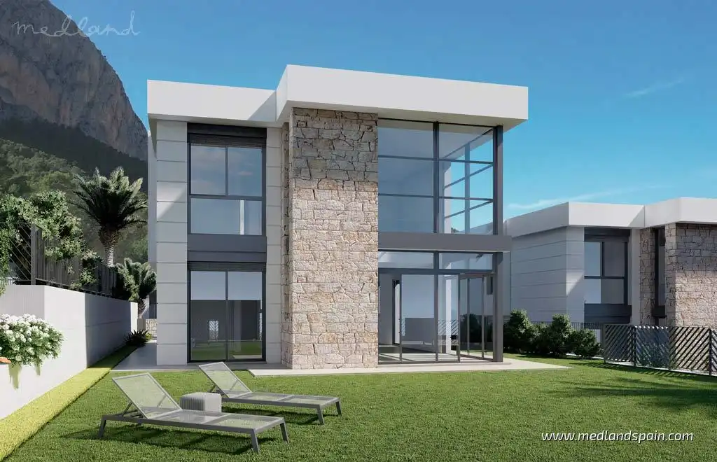 Villa mit Pool zum Verkauf in Balcón de Ponoig - Polop Paradis - Polop Hills