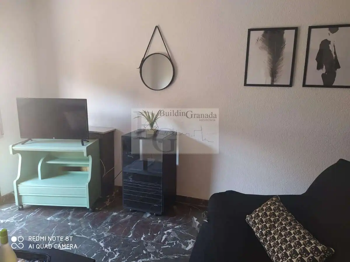 Living room of Flat for rent in Granada  with Terrace and Furnished