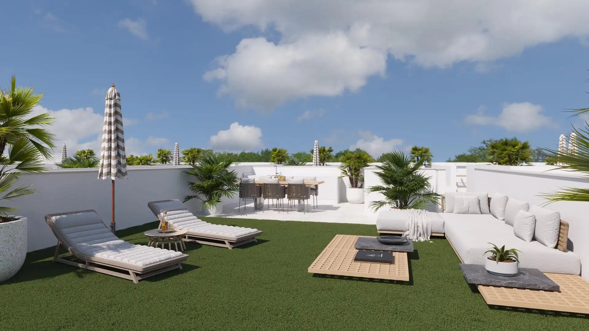 Terrace of Houses for sale in Torre-Pacheco  with Heating, Private garden and Terrace