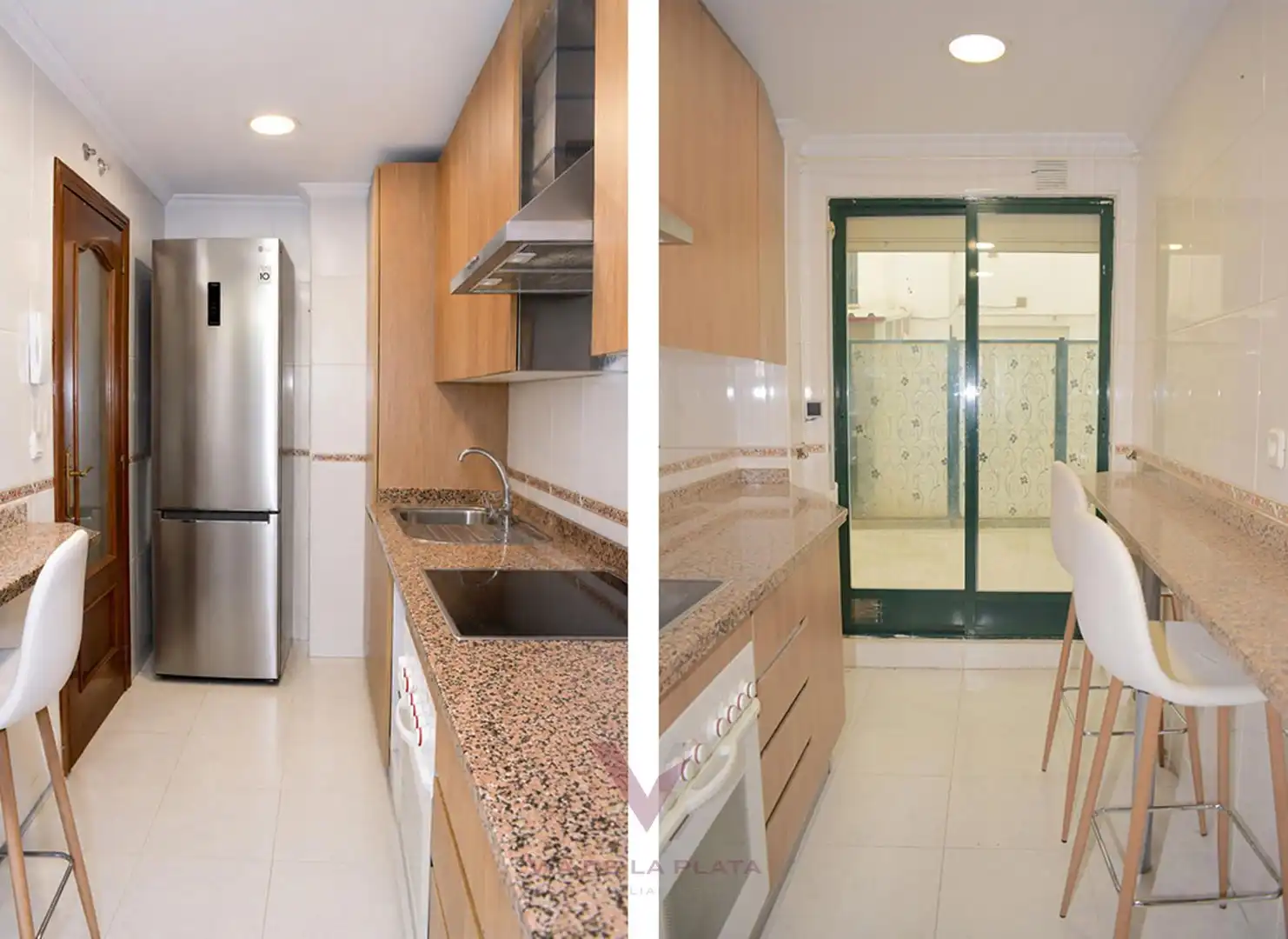 Kitchen of Flat for rent in Salamanca  with Heating, Oven and Washing machine