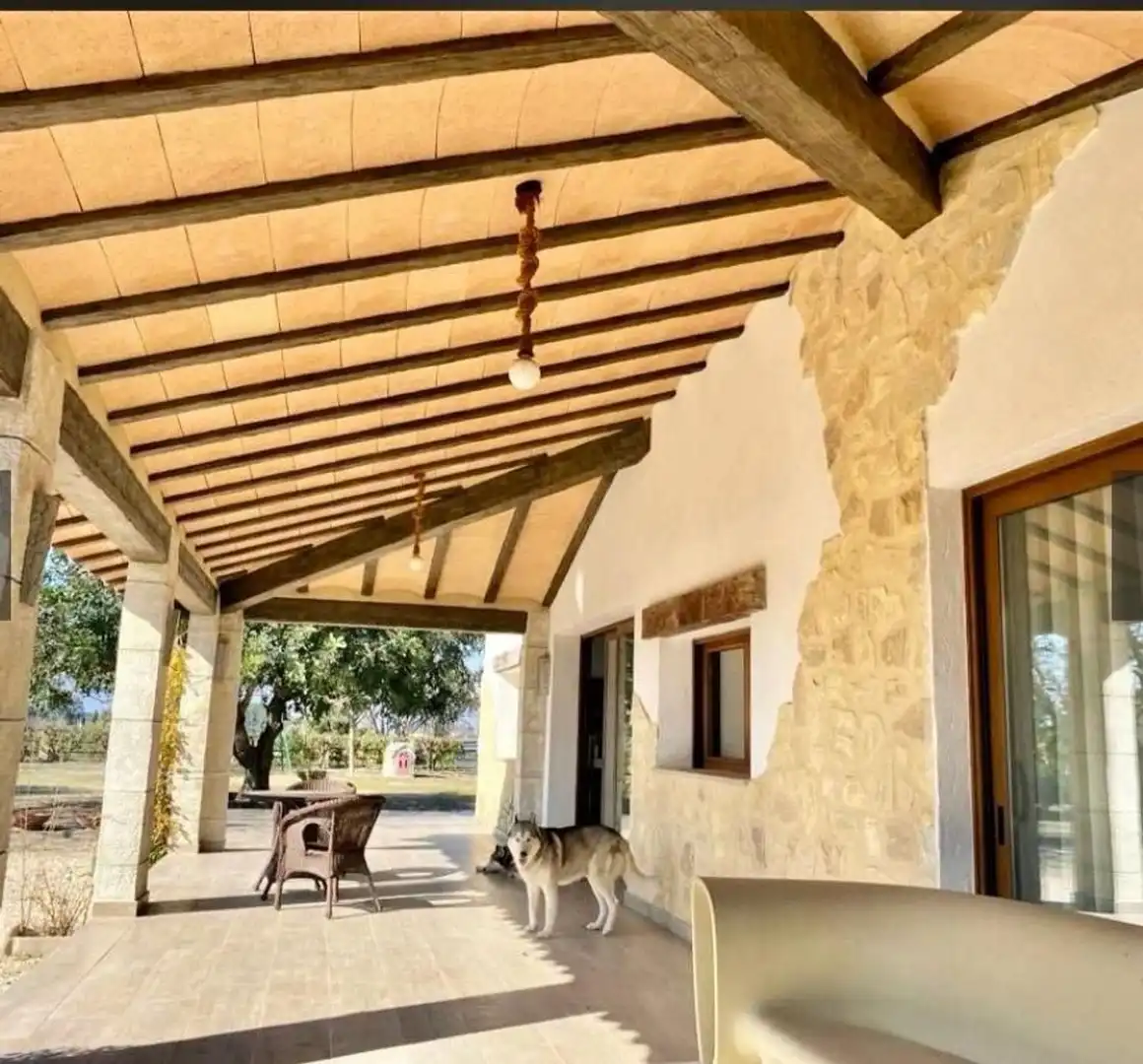 Terrassa de Casa o xalet en venda en Albaida amb Aire condicionat, Jardí privat i Traster