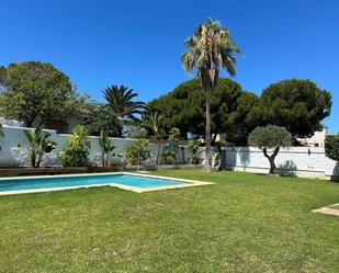 Garden of House or chalet to rent in El Puerto de Santa María  with Air Conditioner and Swimming Pool