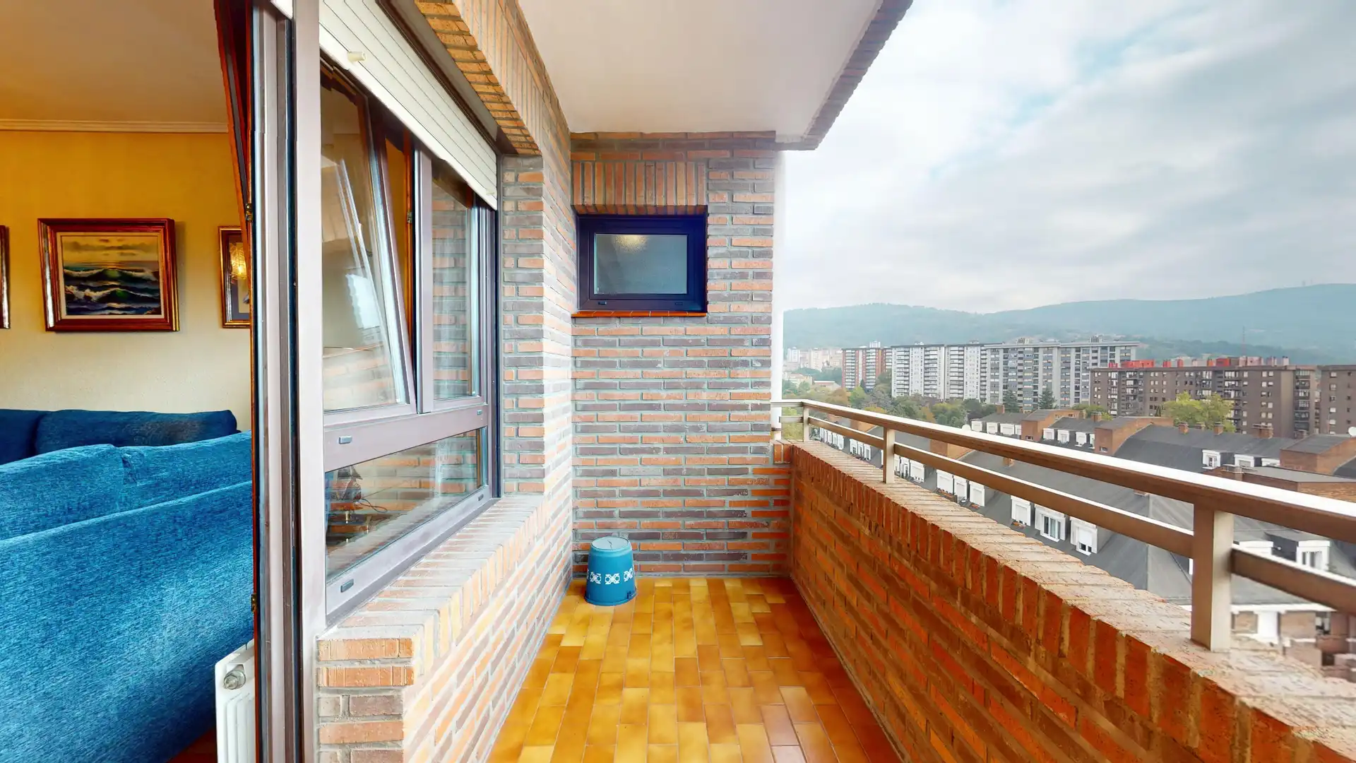 Terraza de Piso en venta en Otxarkoaga - Txurdinaga