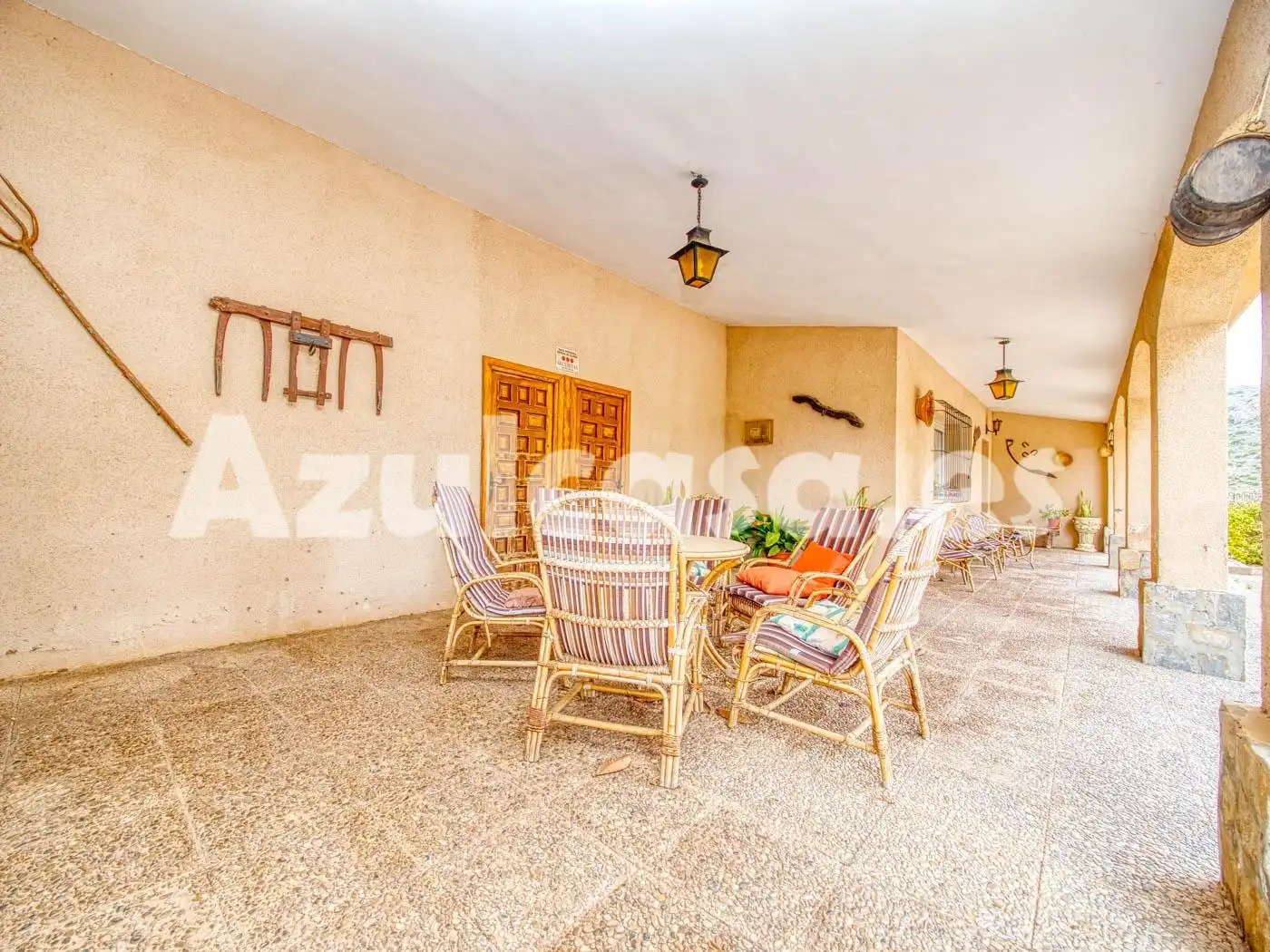 Terrassa de Casa o xalet en venda en Cartagena amb Jardí privat, Terrassa i Traster