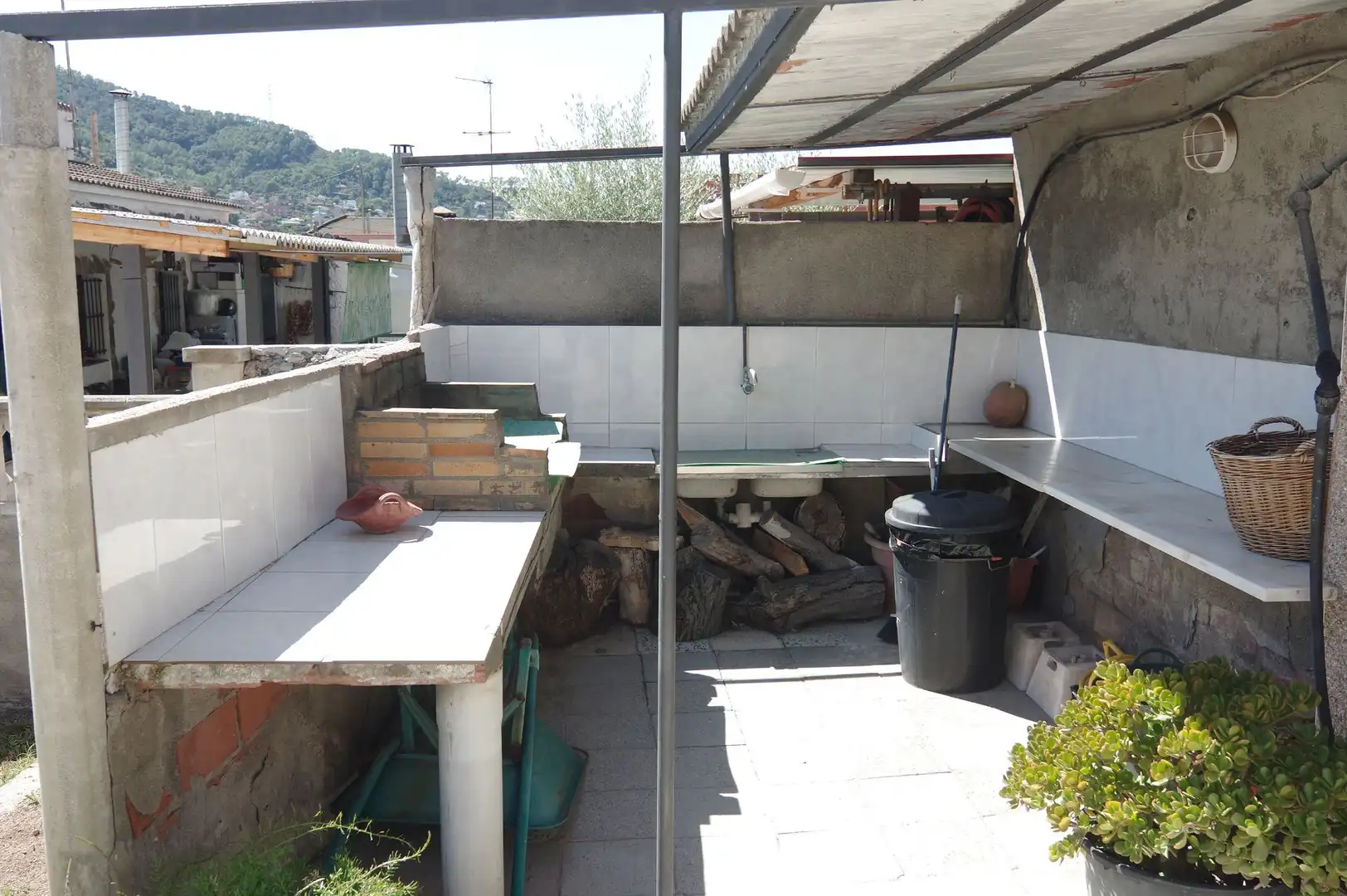 Terrassa de Casa o xalet en venda en Sant Vicenç Dels Horts amb Aire condicionat, Calefacció i Jardí privat