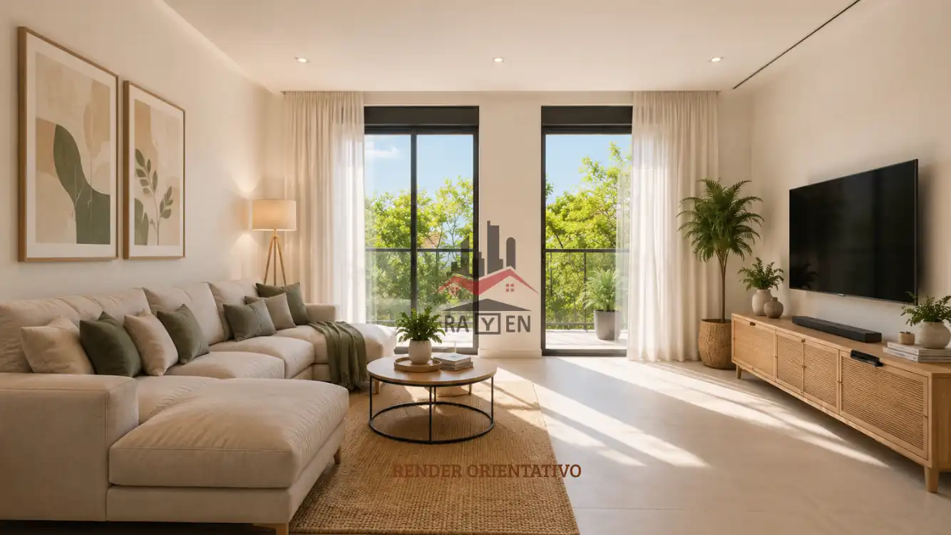 Sala de estar de Dúplex en venta en Figueres con Calefacción
