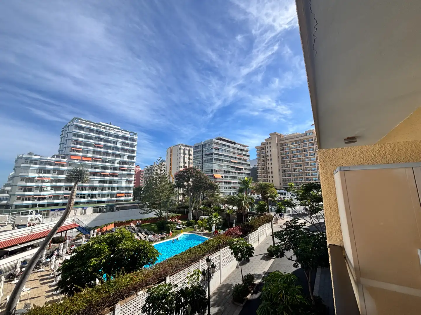 Vista exterior de Piso de alquiler en Puerto de la Cruz con Amueblado y Balcón