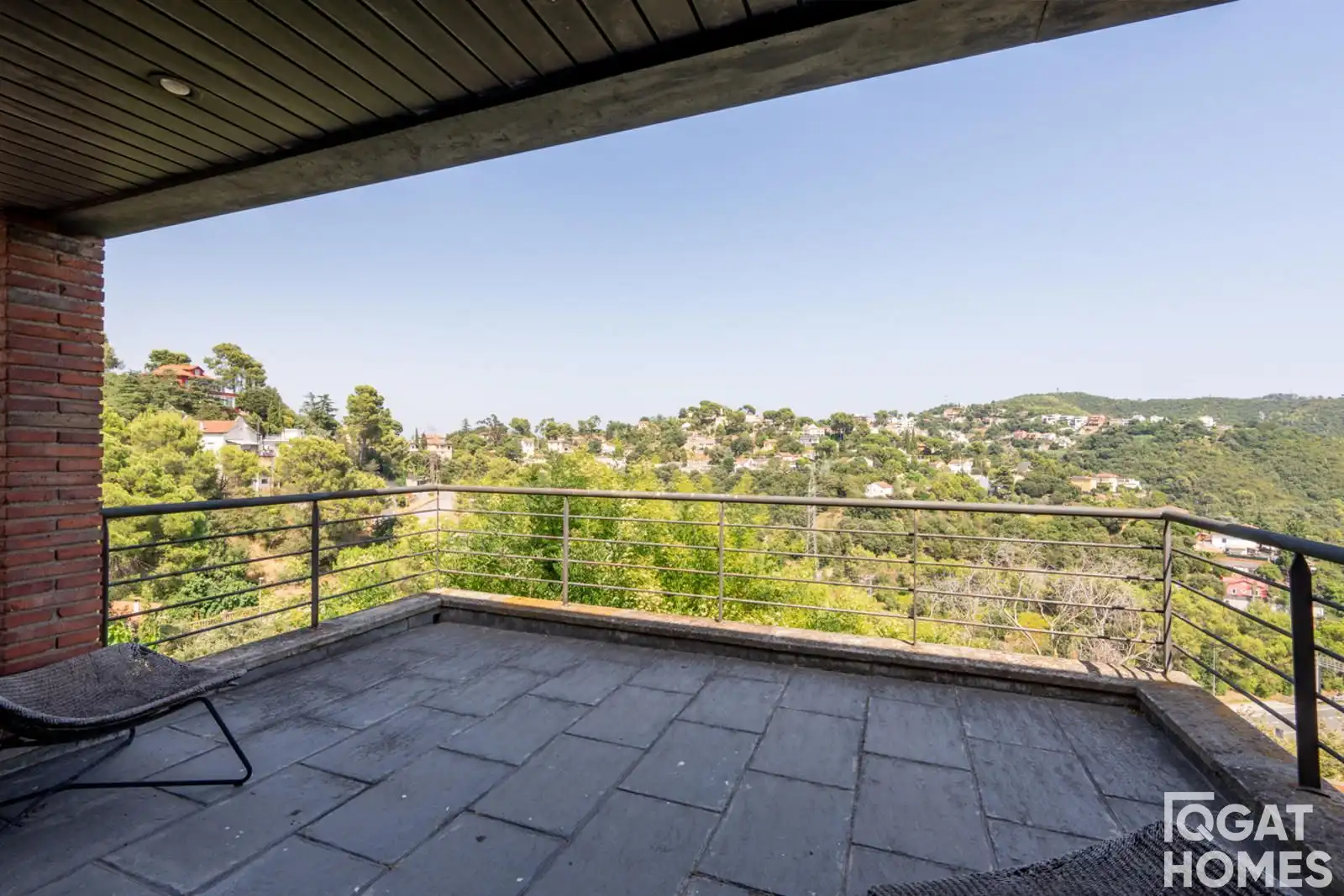 Terraza de Casa o chalet en venta en Sant Cugat del Vallès con Calefacción, Terraza y Trastero
