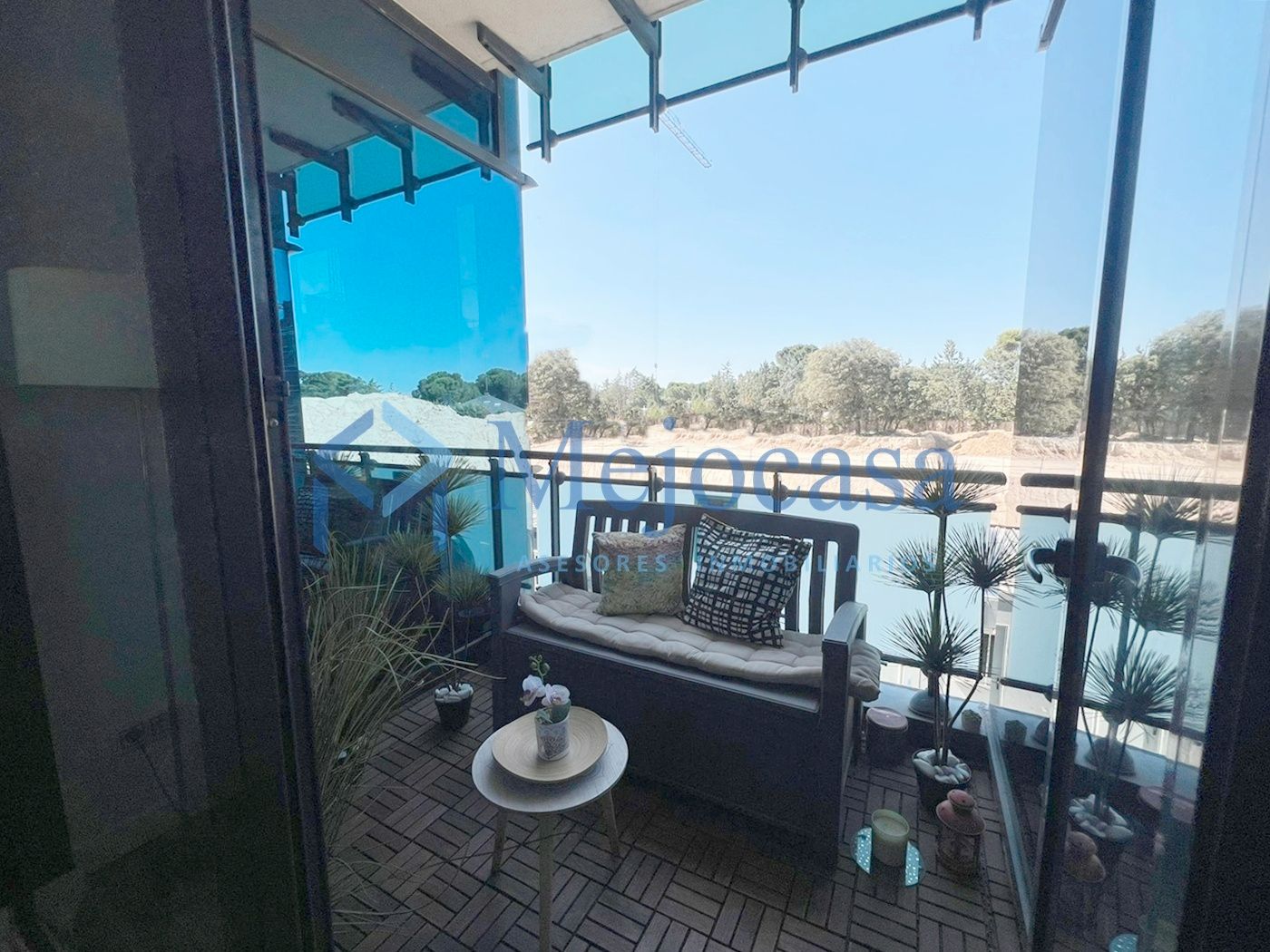 Balcony of Loft for sale in San Sebastián de los Reyes  with Air Conditioner, Heating and Terrace