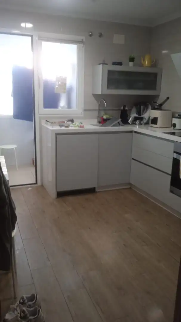 Küche von Wohnung zum Verkauf in Villarrobledo mit Klimaanlage, Heizung und Parkett