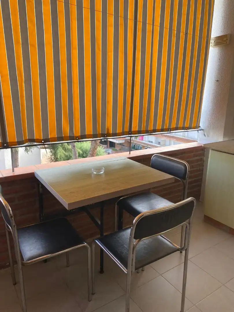 Terraza de Apartamento de alquiler en Lloret de Mar con Amueblado, Lavadora y Balcón
