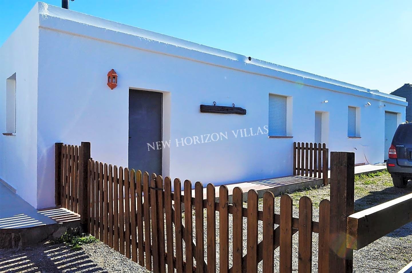 Vista exterior de Casa o xalet en venda en Cantoria amb Calefacció, Jardí privat i Terrassa