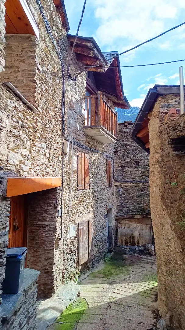 Vista exterior de Casa o xalet en venda en Vall de Cardós amb Parquet, Forn i Balcó
