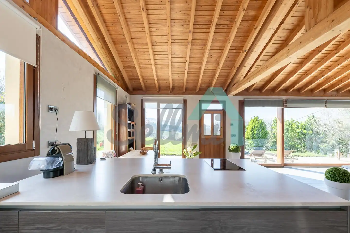 Cocina de Casa o chalet de alquiler en Villaviciosa con Calefacción, Jardín privado y Terraza