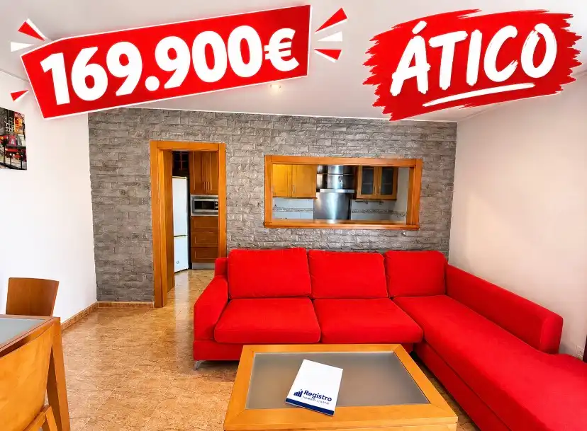 Living room of Attic for sale in El Parador de las Hortichuelas