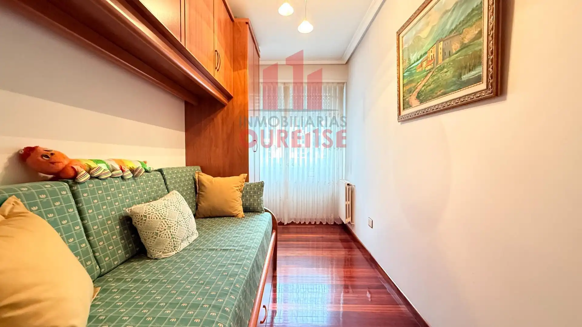 Bedroom of Flat for rent in Ourense Capital   with Furnished