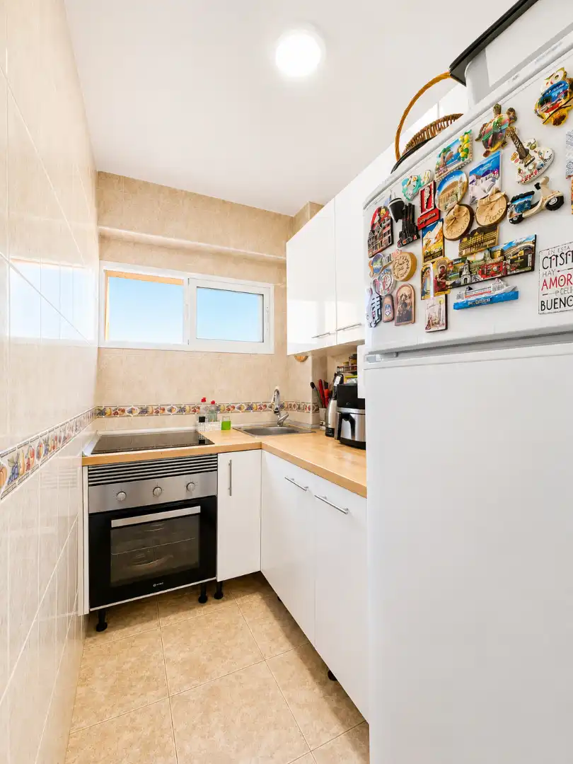 Cocina de Piso en venta en Benalmádena con Aire acondicionado, Terraza y Amueblado