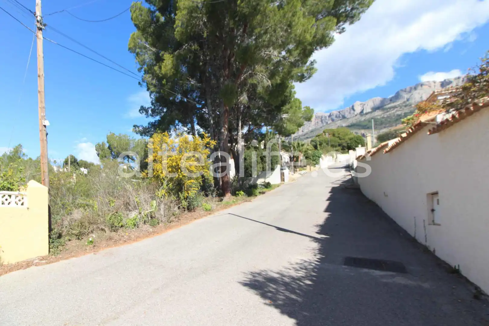 Vista exterior de Residencial en venta en Altea