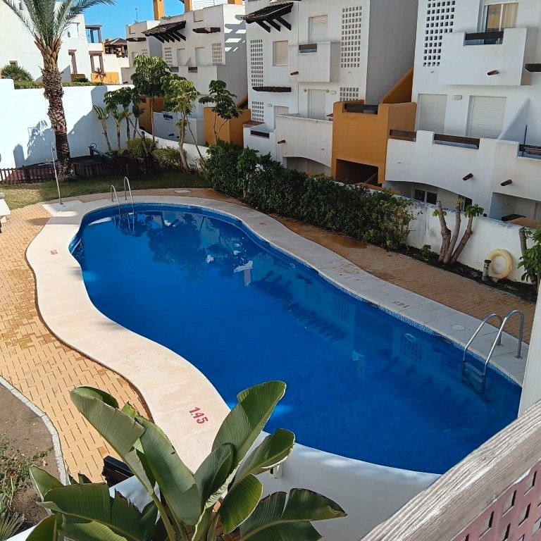 Swimming pool of Flat for sale in Vera  with Air Conditioner, Heating and Private garden