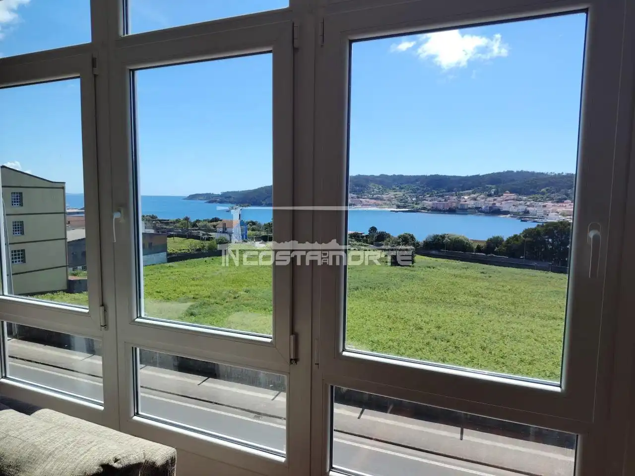 Vista exterior de Piso en venta en Cee con Calefacción, Trastero y Amueblado