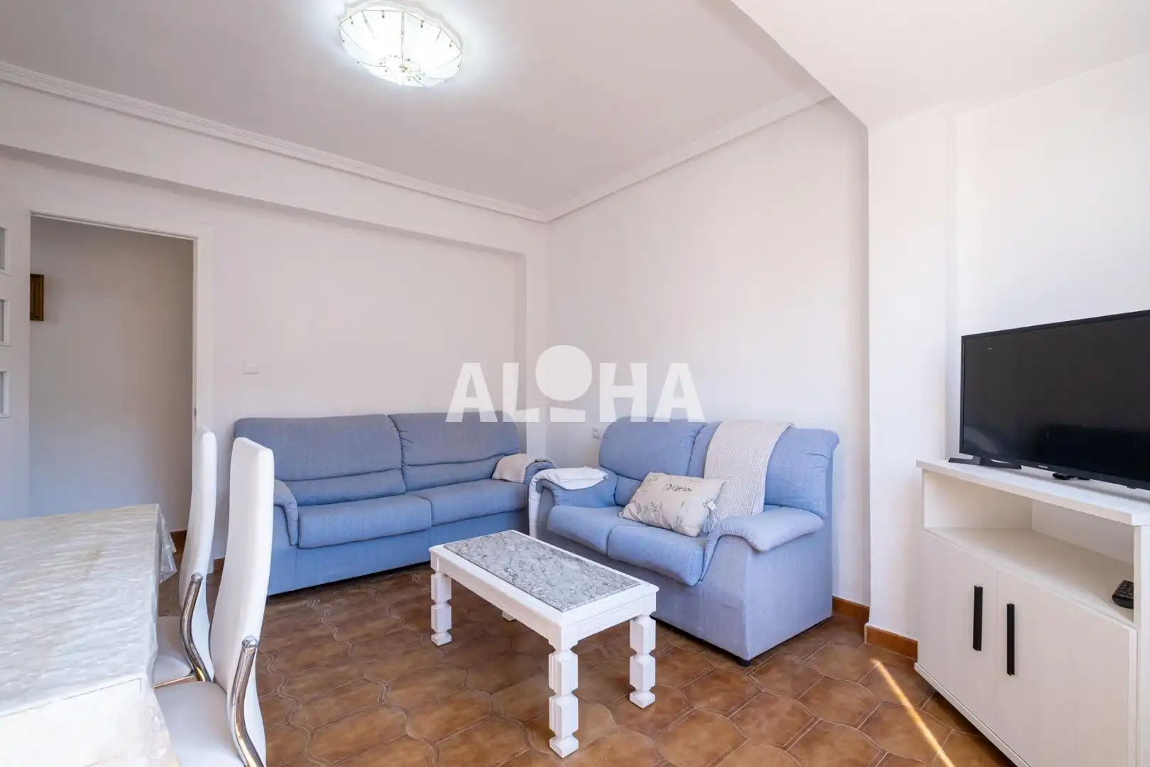 Sala de estar de Apartamento de alquiler en Alfara del Patriarca con Amueblado y Balcón