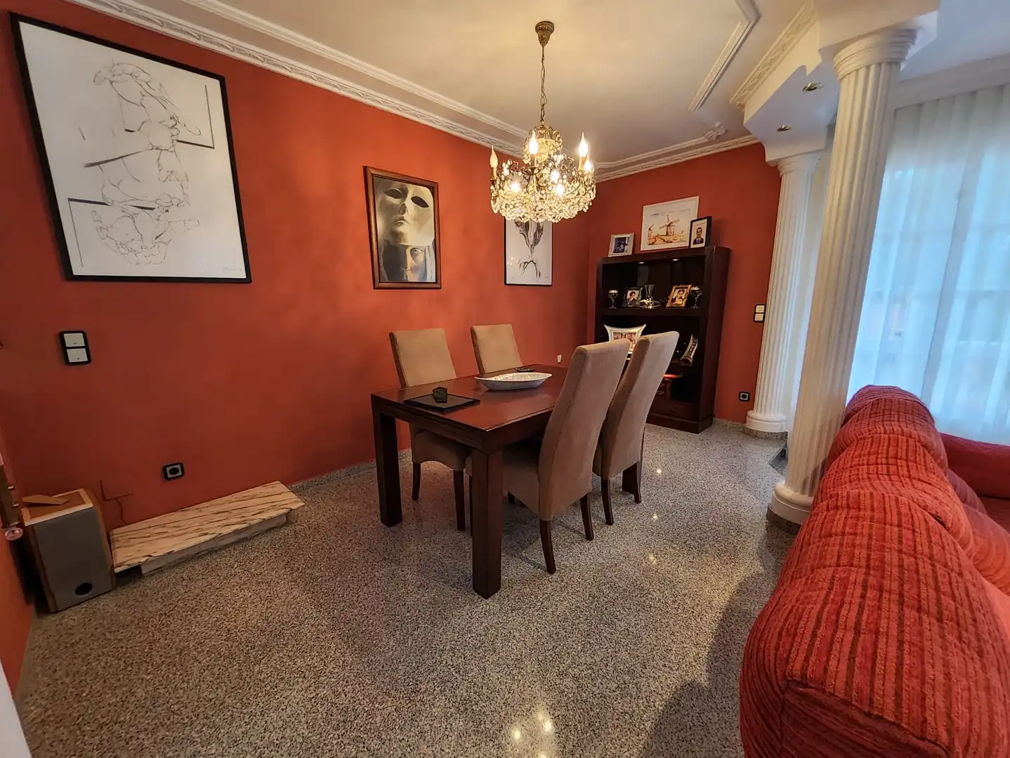 Dining room of Houses for sale in San Vicente del Raspeig / Sant Vicent del Raspeig  with Storage room, Swimming Pool and Community pool