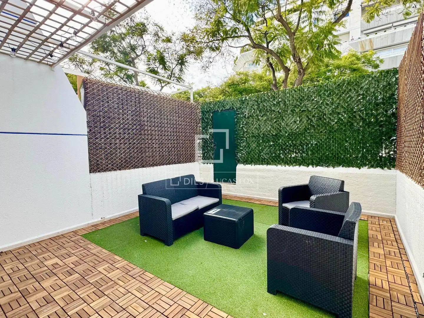 Terrace of Flat for sale in Marbella  with Air Conditioner, Private garden and Storage room