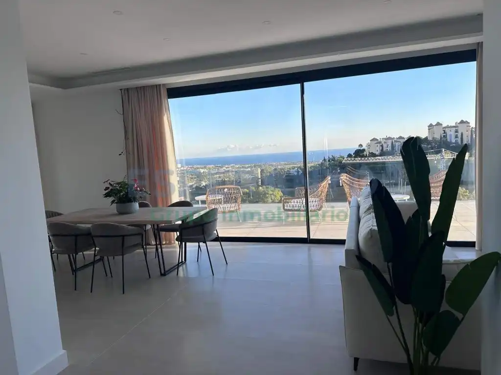 Living room of Houses for sale in Benahavís